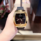 Guess Phoenix Black Dial Black Rubber Strap Watch for Men - GW0386G3 Buy Now By Guess