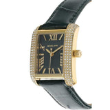 Michael Kors Emery Quartz Diamonds Green Dial Green Leather Strap Watch For Women - MK4697 Buy Now By Michael Kors