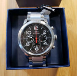 Tommy Hilfiger Jake Chronograph Black Dial Silver Steel Strap Watch for Men - 1791234 Buy Now By Tommy Hilfiger