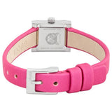 Gucci G-Frame Square Fuchsia Mother of Pearl Dial Fuchsia Leather Strap Watch For Women - YA128533 Buy Now By Gucci