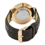 Daniel Wellington Classic York Black Dial Brown Leather Strap Watch For Men - DW00100128 Buy Now By Daniel Wellington