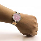 Michael Kors Darci Red DIal Rose Gold Stainless Steel Strap Watch for Women - MK3378 Buy Now By Michael Kors