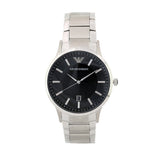 Emporio Armani Sportivo Black Dial Silver Stainless Steel Watch For Men - AR2457 Buy Now By Emporio Armani