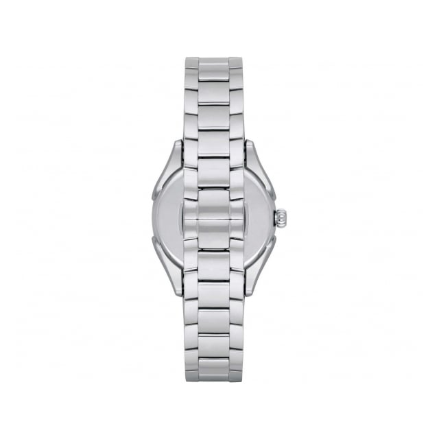 Emporio Armani Valeria Quartz Mother of Pearl Dial Silver Steel Strap Watch For Women - AR11030 Buy Now By Emporio Armani