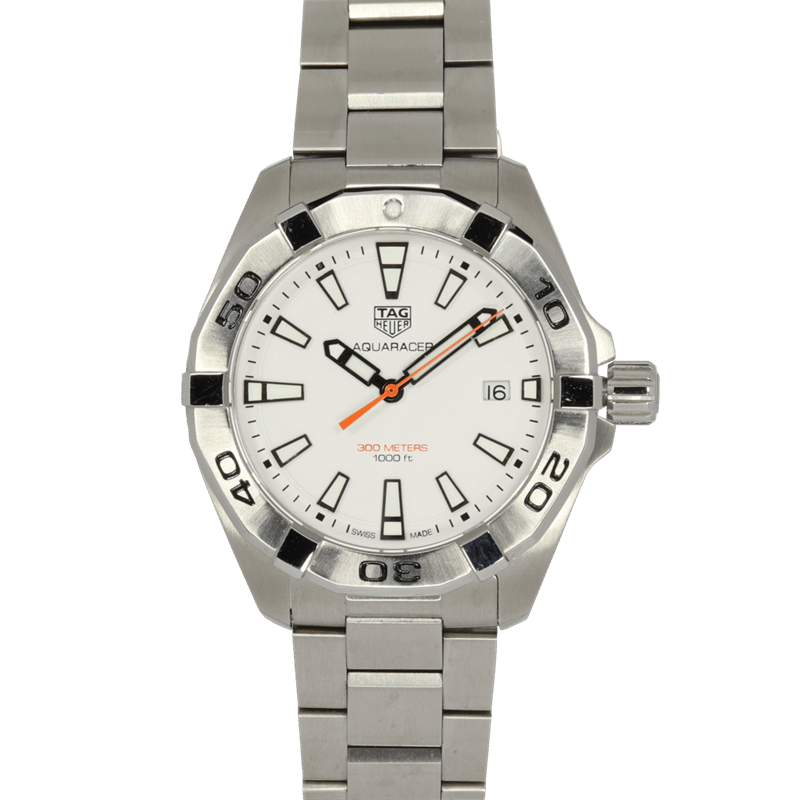 Tag Heuer Aquaracer White Dial Watch for Men - WBD1111.BA0928 Buy Now By Tag Heuer