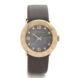 Marc Jacobs Amy Grey Dial Grey Leather Strap Watch for Women - MBM1287 Buy Now By Marc Jacobs