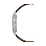 Tissot T Classic Dream White Dial Brown Leather Strap Watch for Men - T033.410.16.013.01 Buy Now By Tissot