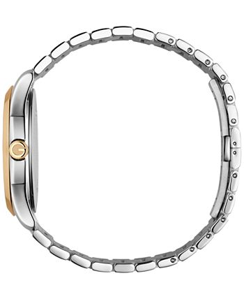 Gucci G Timeless Quartz Silver Dial Two Tone Steel Strap Watch For Men - YA126450 Buy Now By Gucci