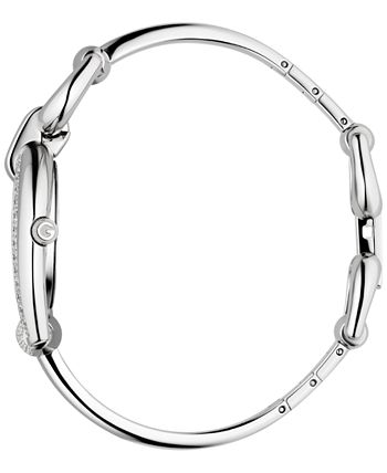 Gucci Horsebit Collection Diamonds Mother of Pearl Dial Silver Steel Strap Watch For Women - YA139505 Buy Now By Gucci