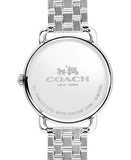 Coach Delancey Classic White Dial Silver Steel Strap Watch for Women - 14502260 Buy Now By Coach