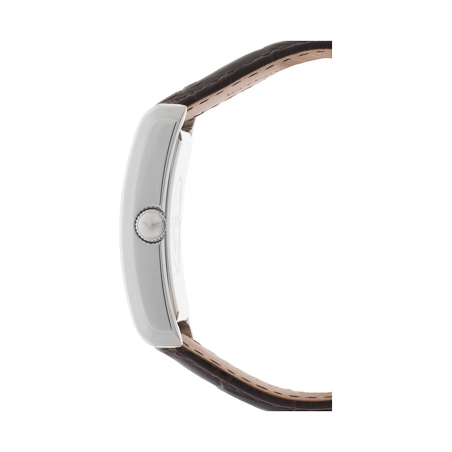 Emporio Armani Classic Brown Dial Brown Leather Strap Watch For Men - AR1605 Buy Now By Emporio Armani