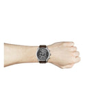 Hugo Boss Champion Grey Dial Brown Leather Strap Watch for Men - 1513815 Buy Now By Hugo Boss