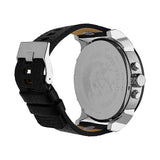 Diesel Mr Daddy Chronograph Black Dial Black Leather Strap Watch For Men - DZ7313 Buy Now By Diesel
