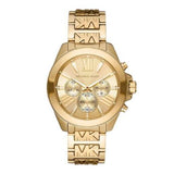 Michael Kors Wren Chronograph Gold Dial Gold Steel Strap Watch for Women - MK6952 Buy Now By Michael Kors