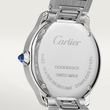 Cartier Ballon Bleu De Cartier Diamonds Silver Dial Silver Steel Strap Watch for Women - W4BB0022 Buy Now By Cartier