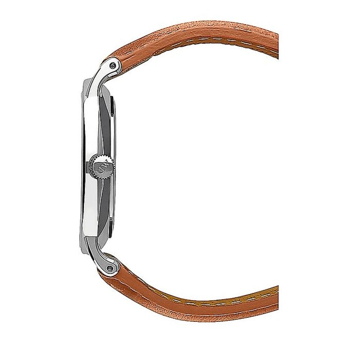 Daniel Wellington Dapper Durham Analog White Dial Brown Leather Strap Watch For Women - DW00100114 Buy Now By Daniel Wellington