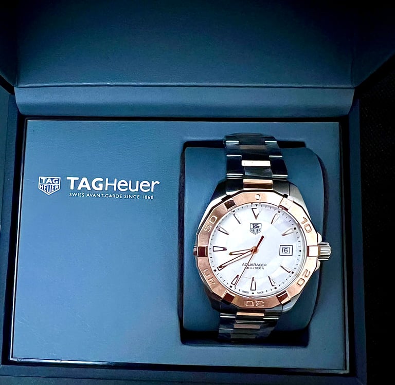 Tag Heuer Aquaracer Quartz White Dial Silver Strap Watch for Men - WAY1150.BD0911 Buy Now By Tag Heuer