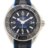 Omega Planet Ocean 6000M Co Axial Master Chronometer 45.5mm Blue Dial Black Rubber Strap Watch for Men - 21532462103001 Buy Now By Omega