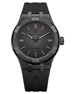 Maurice Lacroix Aikon Automatic Gunmetal Dial Black Rubber Strap Watch For Men - AI6008-PVB00-330-2 Buy Now By Maurice Lacroix