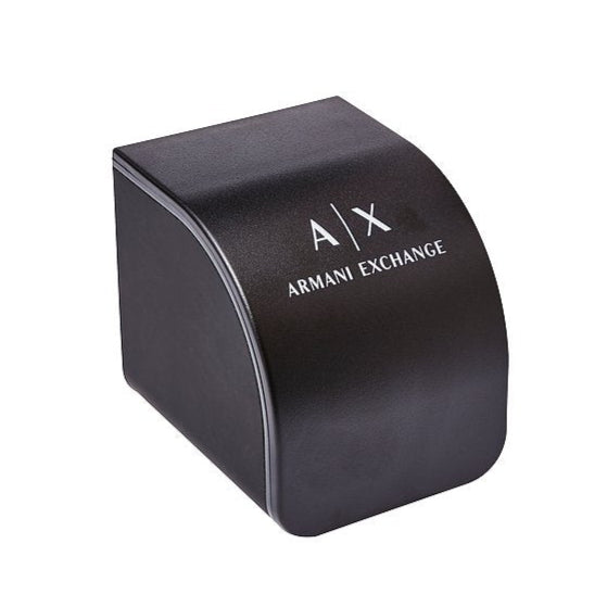 Armani Exchange Hampton Black Dial Black Steel Strap Watch For Men - AX2407 Buy Now By Armani Exchange