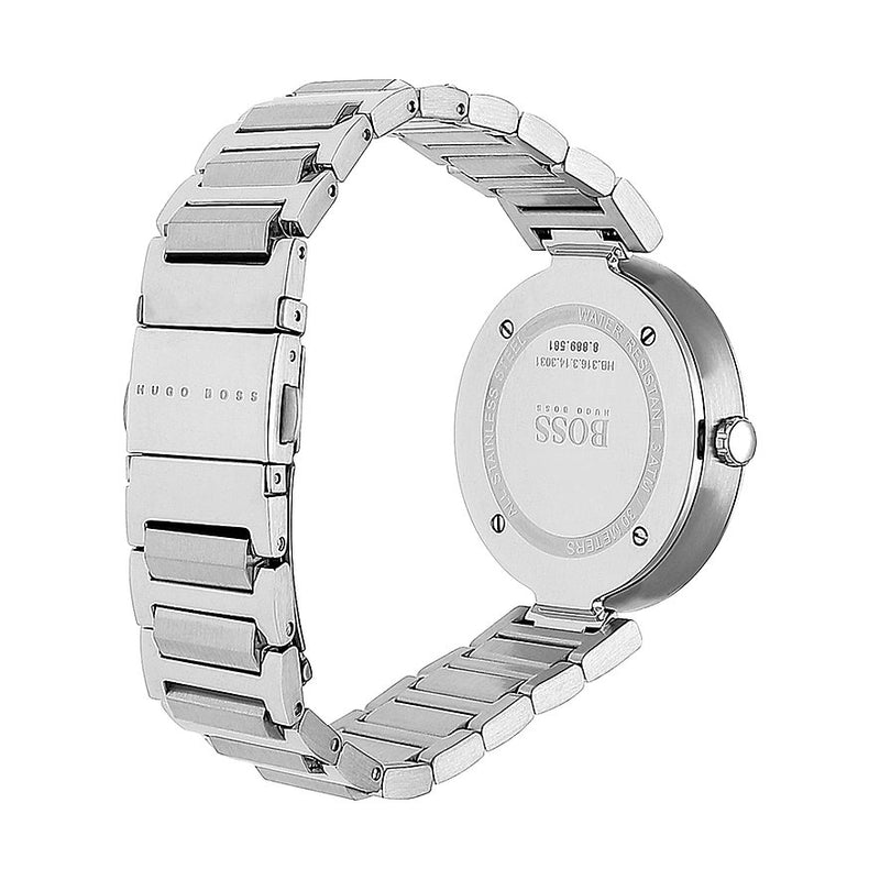 Hugo Boss Allusion Quartz Silver Dial Silver Steel Strap Watch For Women - 1502414 Buy Now By Hugo Boss