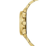 Guess Cosmic Chronograph Gold Dial Gold Steel Strap Watch for Women - GW0465L1 Buy Now By Guess