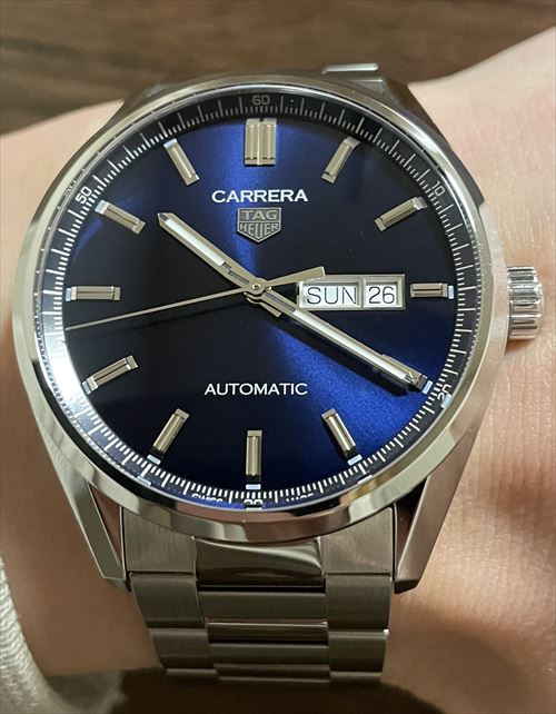 Tag Heuer Carrera Day Date Blue Dial Silver Steel Strap Watch for Women - WBN2012.BA0640 Buy Now By Tag Heuer