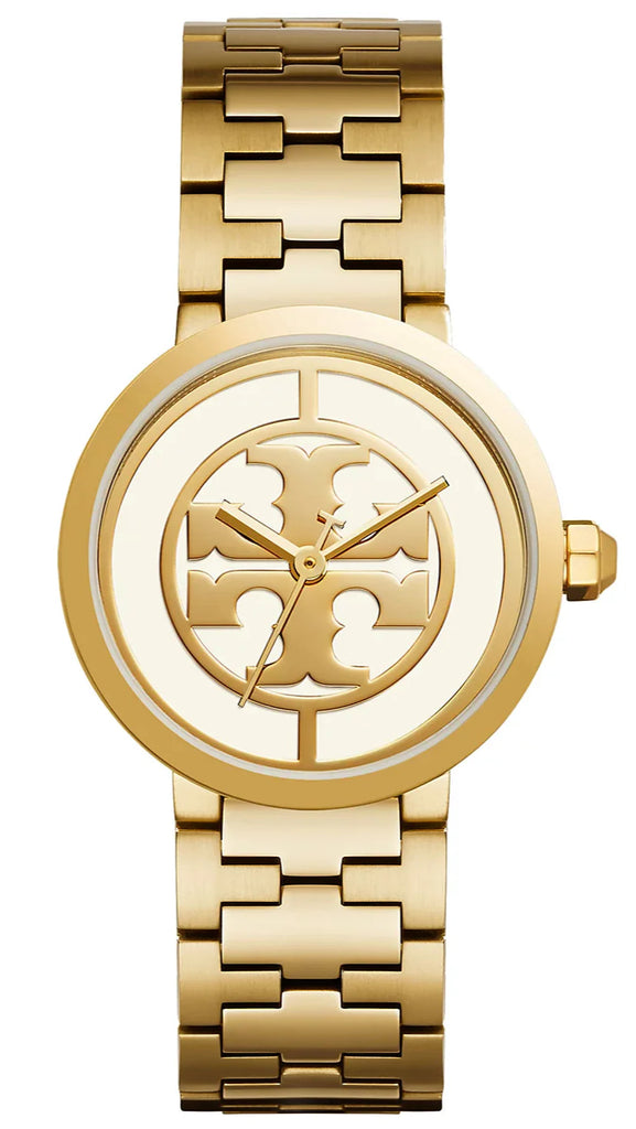 Tory Burch Reva Gold Dial Gold Steel Strap Watch for Women - TBW4025 Buy Now By Tory Burch
