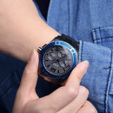 Guess Flagship Multifunction Chronograph Grey Dial Grey Steel Strap Watch for Men - W0601G1 Buy Now By Guess