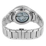 Emporio Armani Renato Automatic Blue Dial Silver Steel Strap Watch For Men - AR60037 Buy Now By Emporio Armani