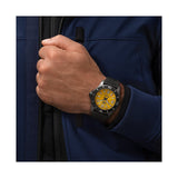 Breitling Superocean Automatic 46mm Yellow Dial Black Rubber Strap Watch for Men - M17368D71I1S1 Buy Now By Breitling