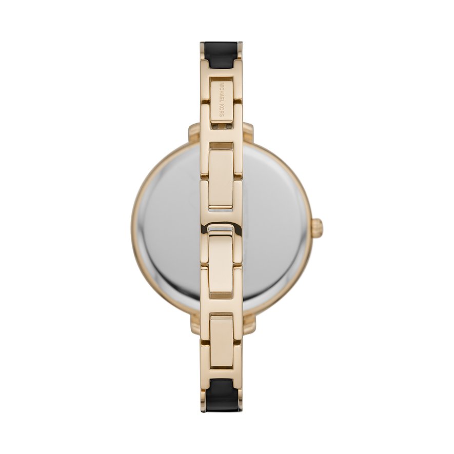 Michael Kors Jaryn Quartz Gold Dial Black Steel Strap Watch For Women - MK4544 Buy Now By Michael Kors