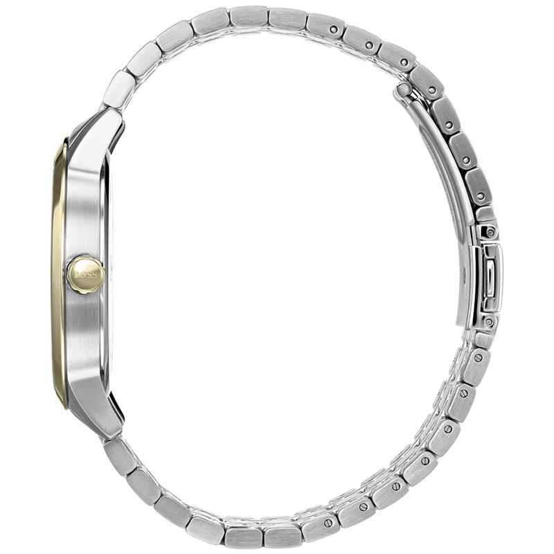 Hugo Boss Classic Silver Dial Two Tone Steel Strap Watch for Men - 1513687 Buy Now By Hugo Boss