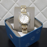 Fossil Virginia White Dial Gold Steel Strap Watch for Women - ES3283 Buy Now By Fossil