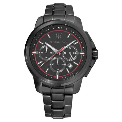 Maserati Successo 44mm Black Dial Black Steel Strap Watch For Men - R8873621014 Buy Now By Maserati