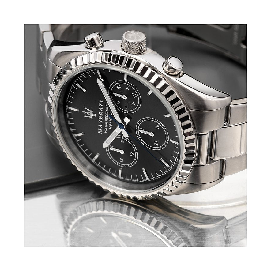 Maserati Competizione Chronograph Quartz Black Dial Watch For Men - R8853100023 Buy Now By Maserati