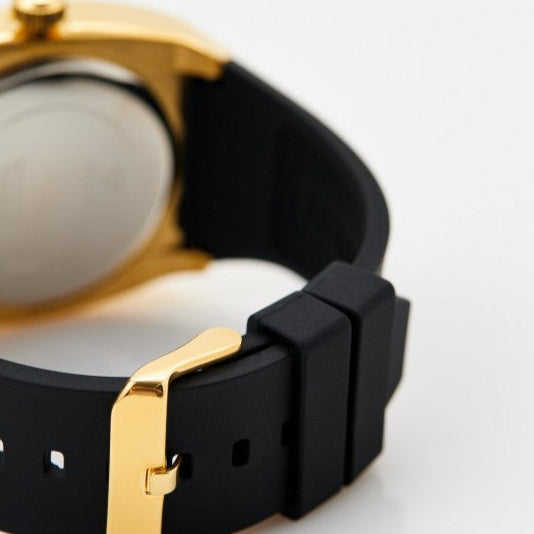 Guess Prodigy Black Dial Black Silicone Strap Watch For Men - GW0569G2 Buy Now By Guess