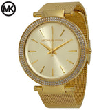 Michael Kors Darci Gold Dial Gold Mesh Bracelet Watch for Women - MK3368 Buy Now By Michael Kors