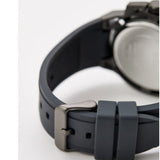 Guess Matrix Multifunction Grey Dial Grey Rubber Strap Watch for Men - GW0423G3 Buy Now By Guess