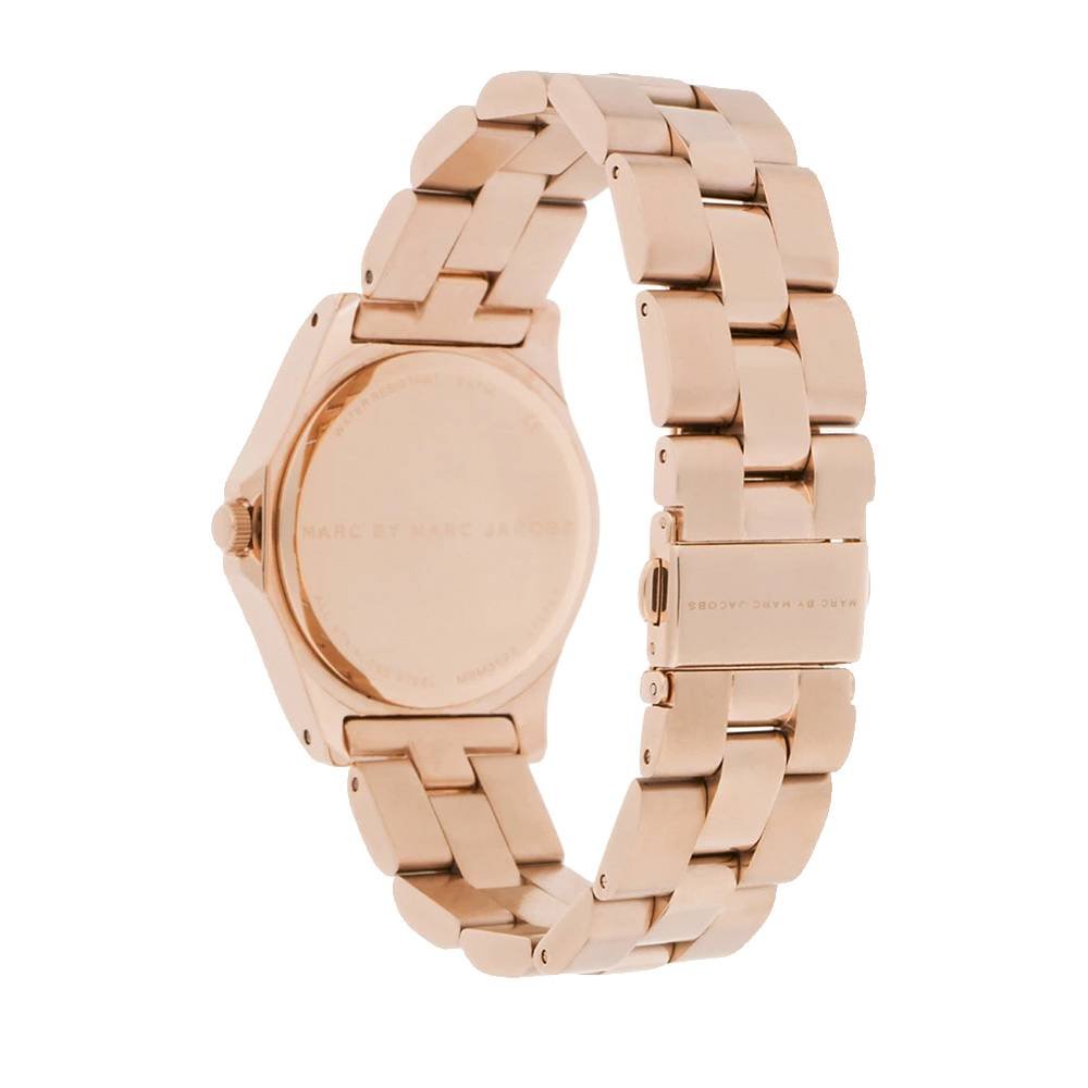 Marc Jacobs Blade Rose Gold Dial Rose Gold Steel Strap Watch for Women - MBM3127 Buy Now By Marc Jacobs