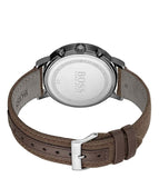 Hugo Boss Spirit White Dial Brown Nylon Strap Watch for Men - 1513690 Buy Now By Hugo Boss