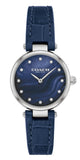 Coach Park Navy Blue Dial Navy Blue Leather Strap Watch for Women - 14503535 Buy Now By Coach