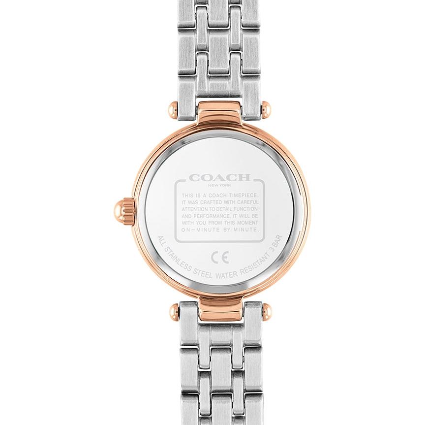 Coach Park Silver Dial Two Tone Steel Strap Watch for Women - 14503642 Buy Now By Coach