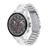 Tommy Hilfiger Aiden Chronograph Grey Dial Silver Steel Strap Watch For Men - 1791857 Buy Now By Tommy Hilfiger