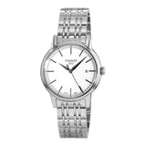 Tissot Carson Steel White Dial Silver Steel Strap Watch For Men - T085.410.11.011.00 Buy Now By Tissot