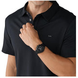 Michael Kors Slim Runway Chronograph Black Dial Black Mesh Bracelet Watch For Men - MK9060 Buy Now By Michael Kors