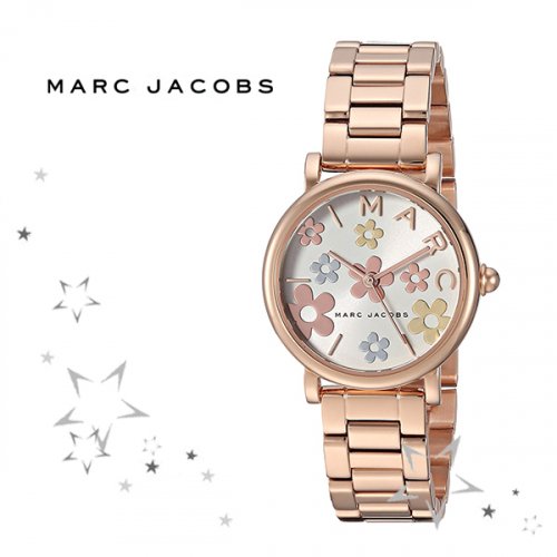 Marc Jacobs Classic White Dial Rose Gold Steel Strap Watch for Women - MJ3582 Buy Now By Marc Jacobs