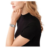 Michael Kors Empire Three Hand Silver Dial Silver Steel Strap Watch For Women - MK7407 Buy Now By Michael Kors