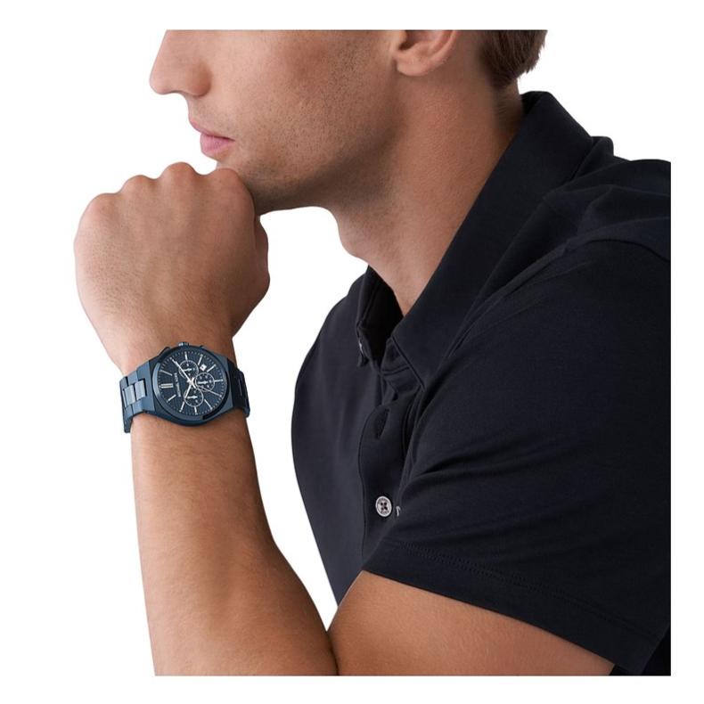 Michael Kors Lennox Chronograph Blue Dial Blue Steel Strap Watch For Women - MK9147 Buy Now By Michael Kors