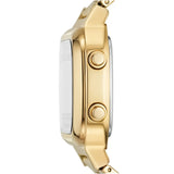 Fossil Retro Digital Gold Dial Gold Steel Strap Watch for Men - FS5843 Buy Now By Fossil